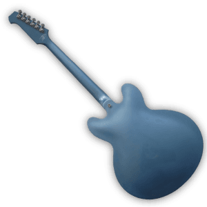 Custom Made Dave Grohl 335 Pelham Blue Style 6 Strings Electric Guitar - Image 4