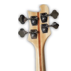 Custom Made Spalted Maple Top Natural Finish 4003 Style 4 Strings Electric Bass - Image 8