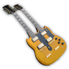 Custom Made Gold Top Don Felder SG Style 1275 Double Neck 12 & 6 Strings Electric Guitar