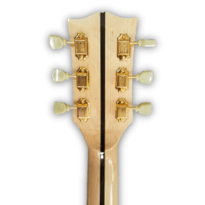 Custom Made Natural Maple Wood Finish SJ200 Elvis Style Acoustic Guitar - Image 6