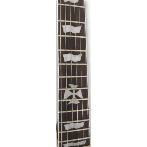 Custom Made Relic Black Iron Cross Guitar LP James Hetfield Style Electric Guitar - Image 2