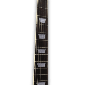 Custom Made LP Style Natural Finish Quilted Maple Top Electric Guitar - Image 3