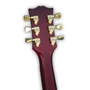 Custom Made Red Wine LP Style Electric Guitar - Image 5