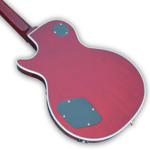 Custom Made Red Wine LP Style Electric Guitar - Image 4