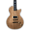 Custom Made LP Style Natural Finish Quilted Maple Top Electric Guitar