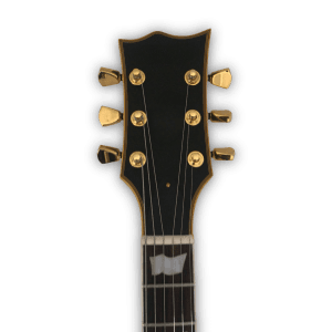 Custom Made Relic Black Iron Cross Guitar LP James Hetfield Style Electric Guitar - Image 3