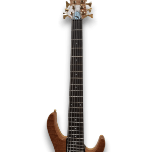 Custom Made Quilted Maple Top 6 String Elite Style Electric Bass - Image 5