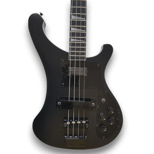 Custom Made Black Matt Finish 4003 Style 4 Strings Electric Bass