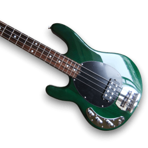 Custom Made Translucet Green Style 4 Strings Electric Bass - Image 2