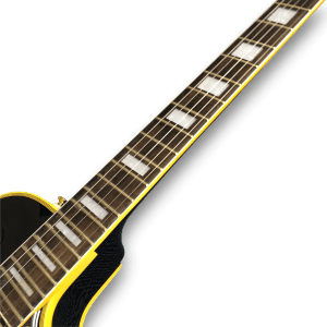Custom Made Golden Hardware Black Beauty 3 LP Style 6 Strings Electric Guitar - Image 3