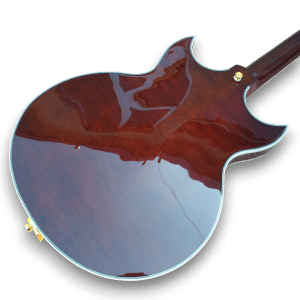 Custom Made Sunburst Hollowbody Johnny A Style Flame Maple Top 6 Strings Electric Guitar - Image 11
