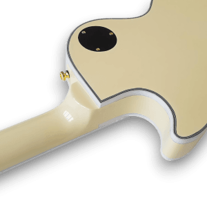 Custom Made Antique Ivory LP Style 6 Strings Electric Guitar - Image 10