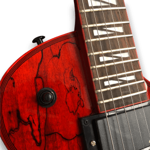 Custom Made Gary Holt Style Liquid Metal Lava Spatled Maple Top 6 Strings Electric Guitar - Image 5