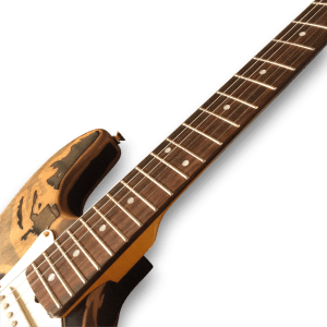 Custom Made John Mayer Black One Heavy Relic Strat Style 6 Strings Electric Guitar - Image 5