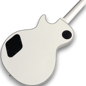 Custom Made White LP Style 6 Strings Electric Guitar - Image 4
