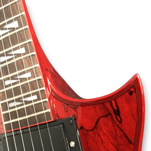 Custom Made Gary Holt Style Liquid Metal Lava Spatled Maple Top 6 Strings Electric Guitar - Image 4