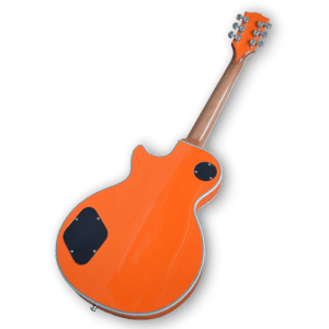Custom Made Orange Zakk Wylde LP Buzzsaw Style 6 Strings Electric Guitar - Image 6