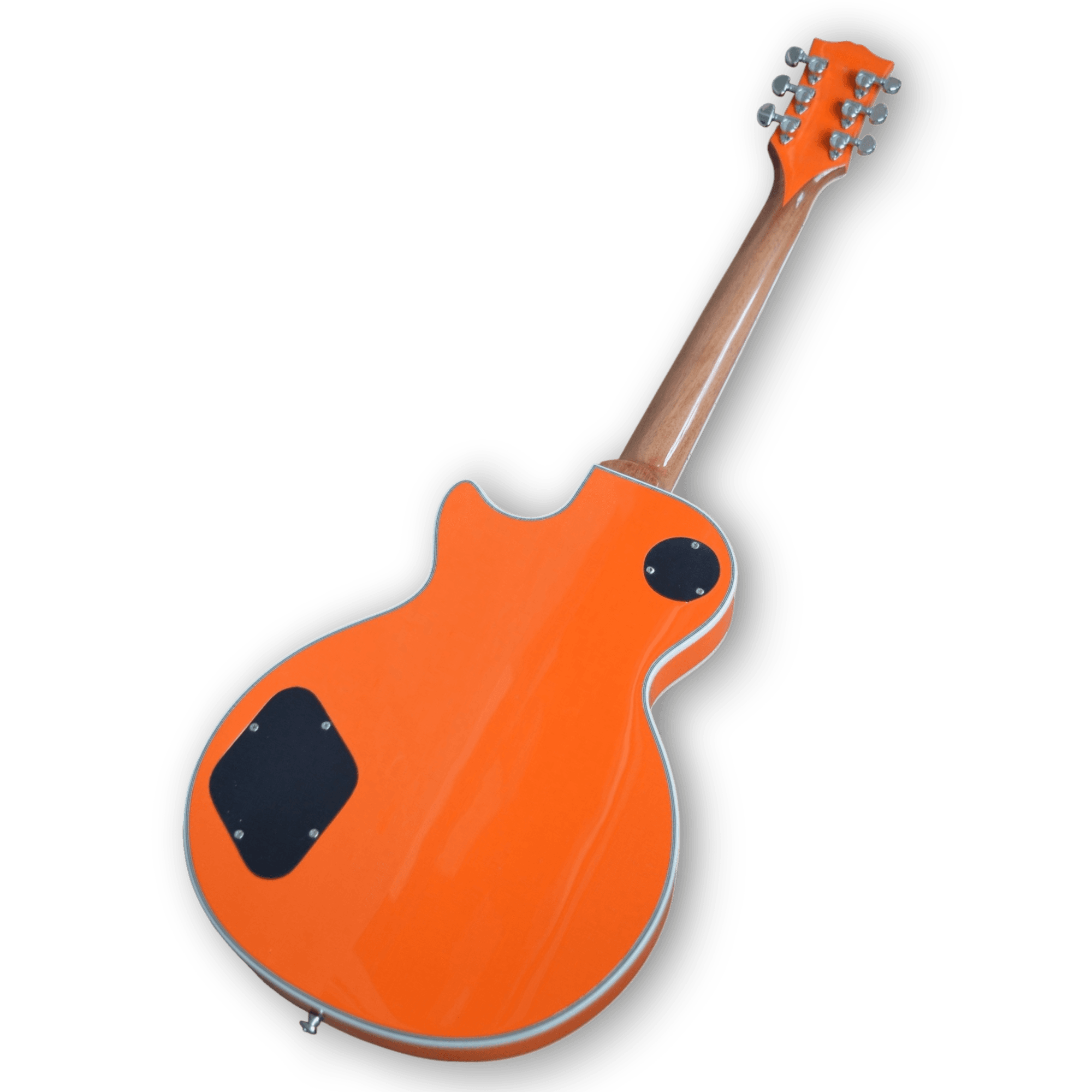 Custom Made Orange Zakk Wylde LP Buzzsaw Style 6 Strings Electric Guitar - Image 6