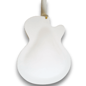 Custom Made White Left Handed Hollow Body Falcon Style 6 Strings Electric Guitar - Image 8