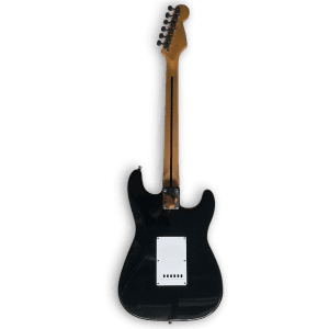 Custom Made Maple Fretboard Left Handed Black Strat Style 6 Strings Electric Guitar - Image 9
