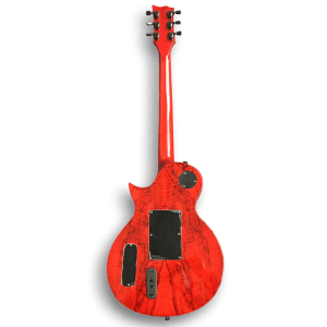 Custom Made Gary Holt Style Liquid Metal Lava Spatled Maple Top 6 Strings Electric Guitar - Image 6