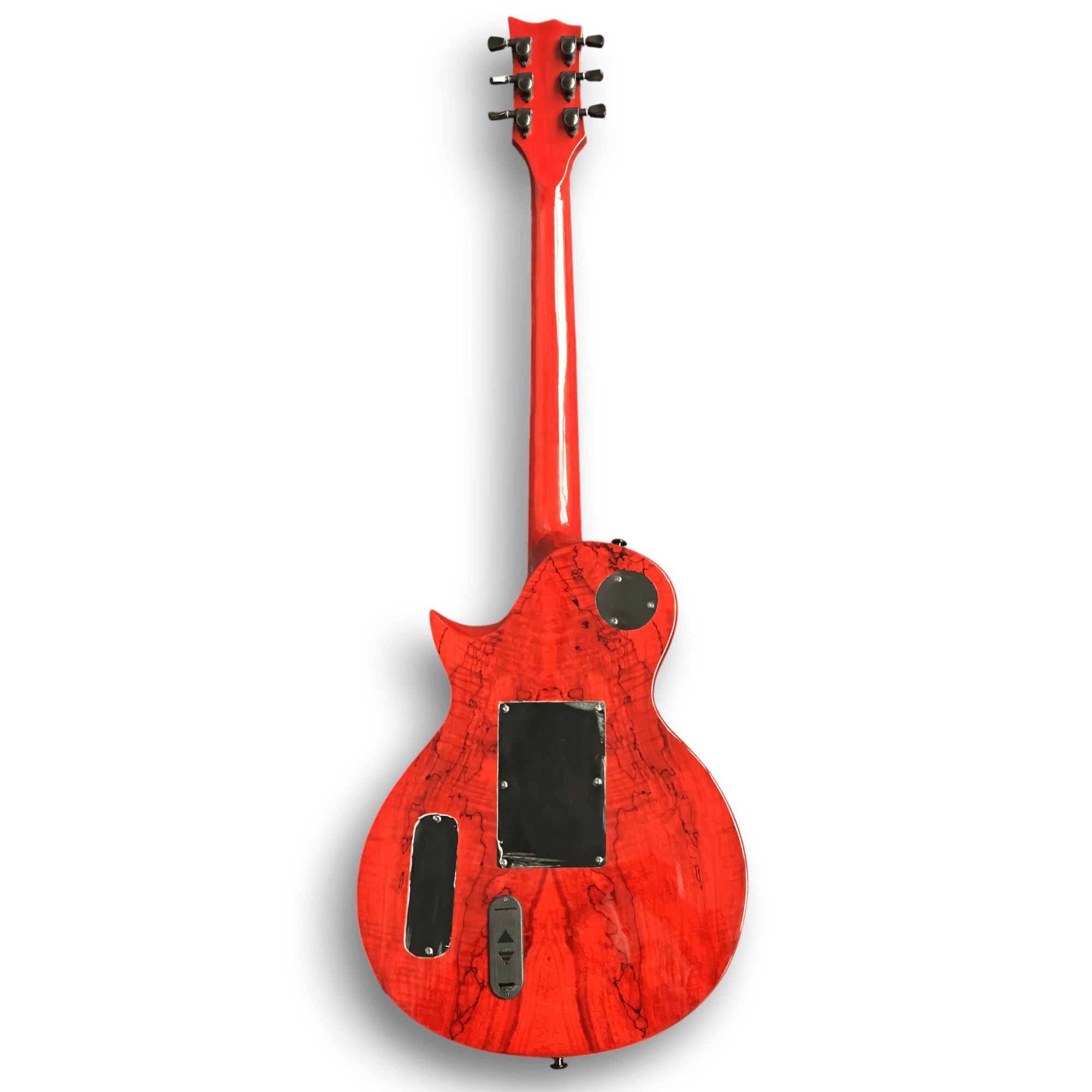 Custom Made Gary Holt Style Liquid Metal Lava Spatled Maple Top 6 Strings Electric Guitar - Image 6