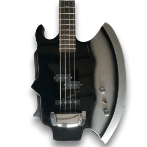 Custom Made Gene Simmons AXE Style 4 Strings Electric Bass