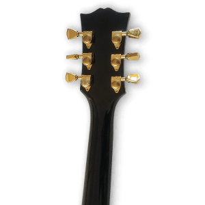 Custom Made P90 Black Beauty LP Style 6 Strings Electric Guitar - Image 11