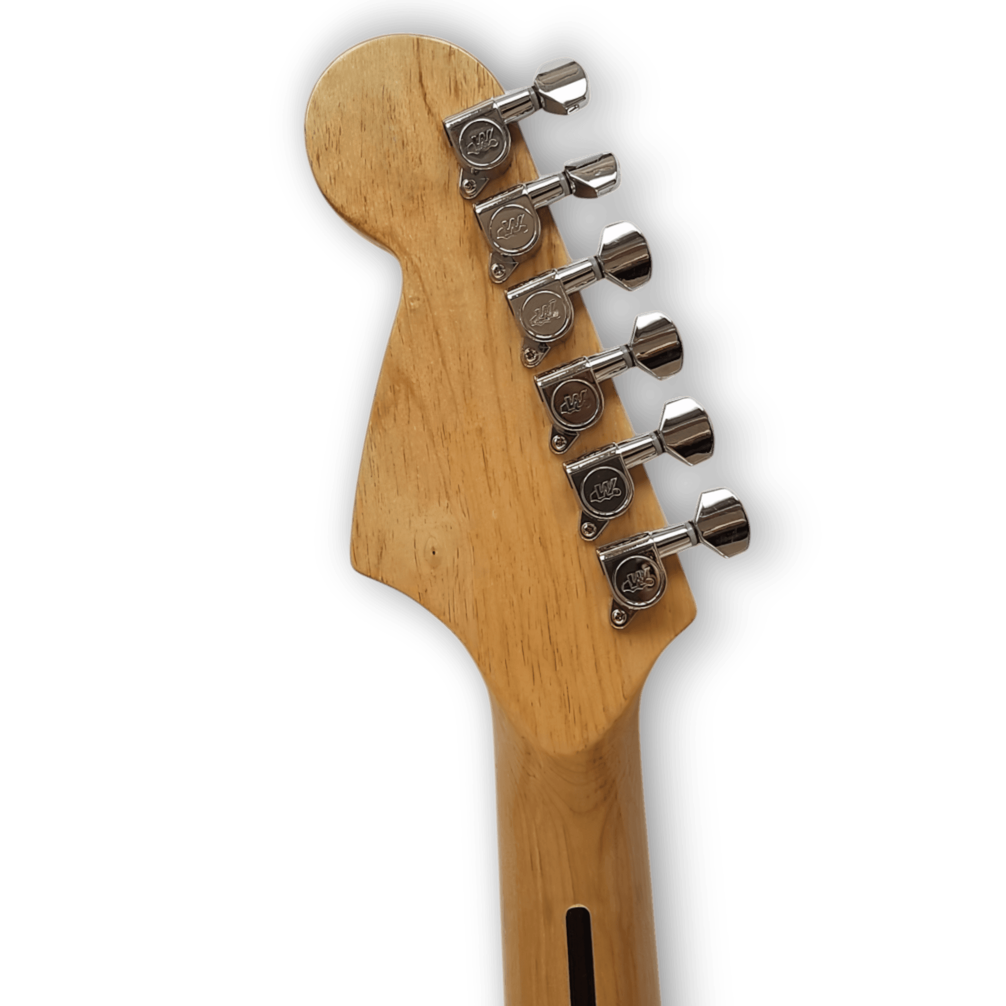 Custom Made Maple Scalloped Fretboard Blue Marlin Strat Style 6 Strings Electric Guitar - Image 12
