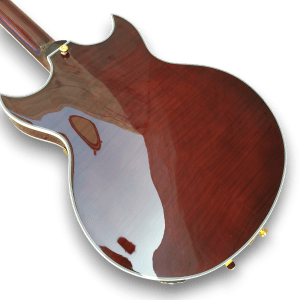 Custom Made Johnny A Style Hollowbody Blue Flame Maple Top 6 Strings Electric Guitar - Image 15