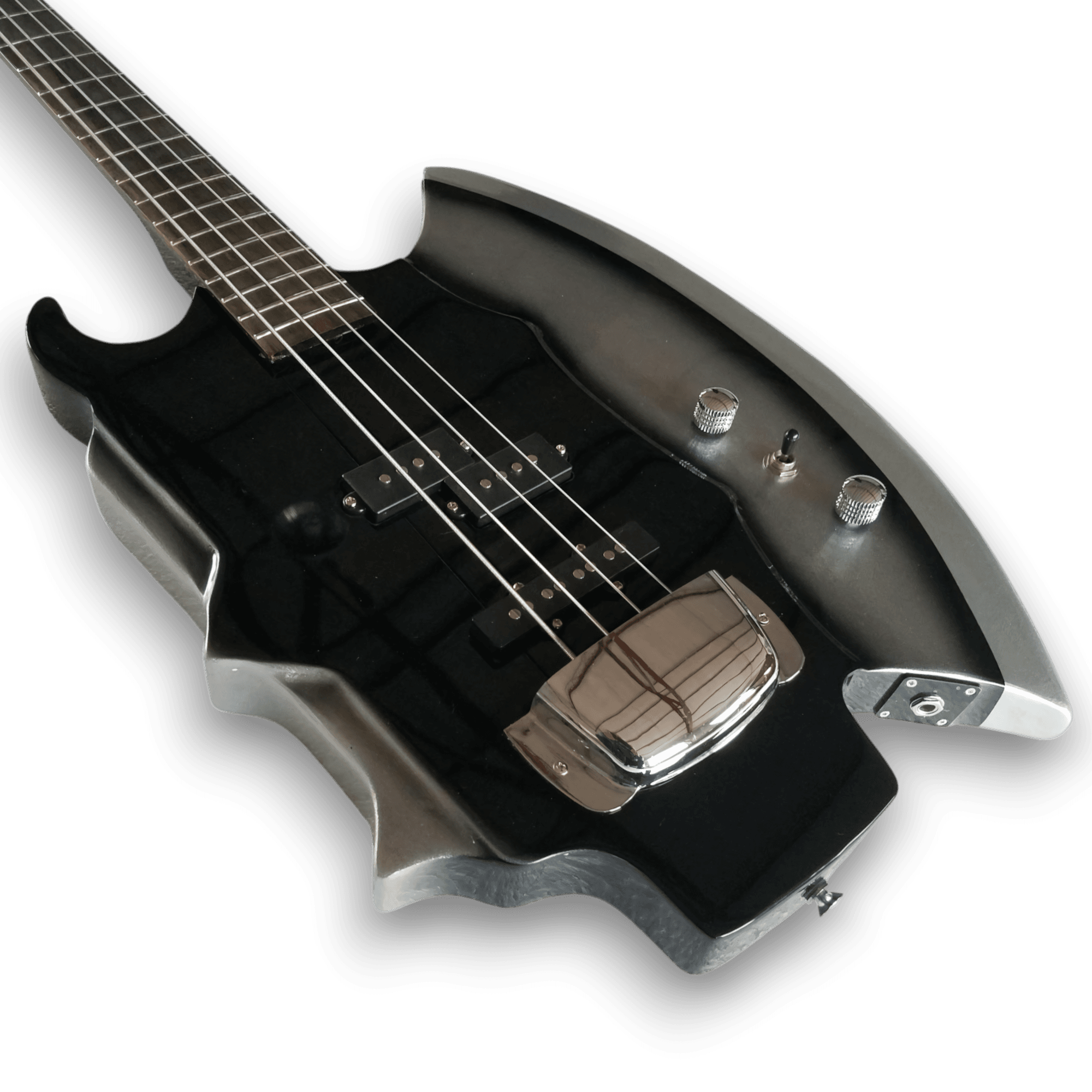 Custom Made Gene Simmons AXE Style 4 Strings Electric Bass - Image 4