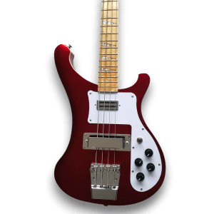 Custom Made Bass Ruby Pearlstars 4003 Style 4 Strings Electric Bass