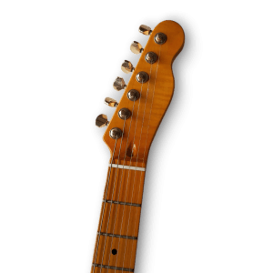 Custom Made Sunburst Quilted Maple Top Tuff Dog Tele Merle Haggard Style Electric Guitar - Image 7