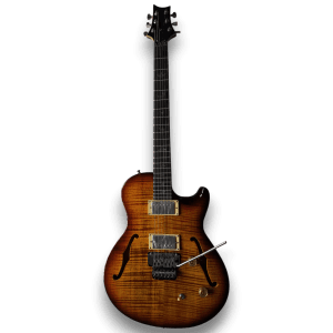 Custom Made Flame Maple Top Neal Schon Style 6 Strings Electric Guitar - Image 2