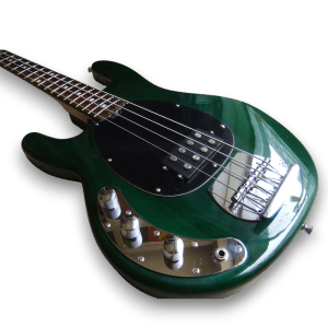 Custom Made Translucet Green Style 4 Strings Electric Bass - Image 5