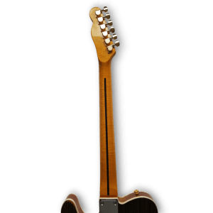 Custom Made Zebra Wood Top Tele Style 6 Strings Electric Guitar - Image 11
