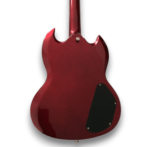 Custom Made Tony Iommi Cherry Vintage SG Style Left Handed 6 Strings Electric Guitar - Image 6
