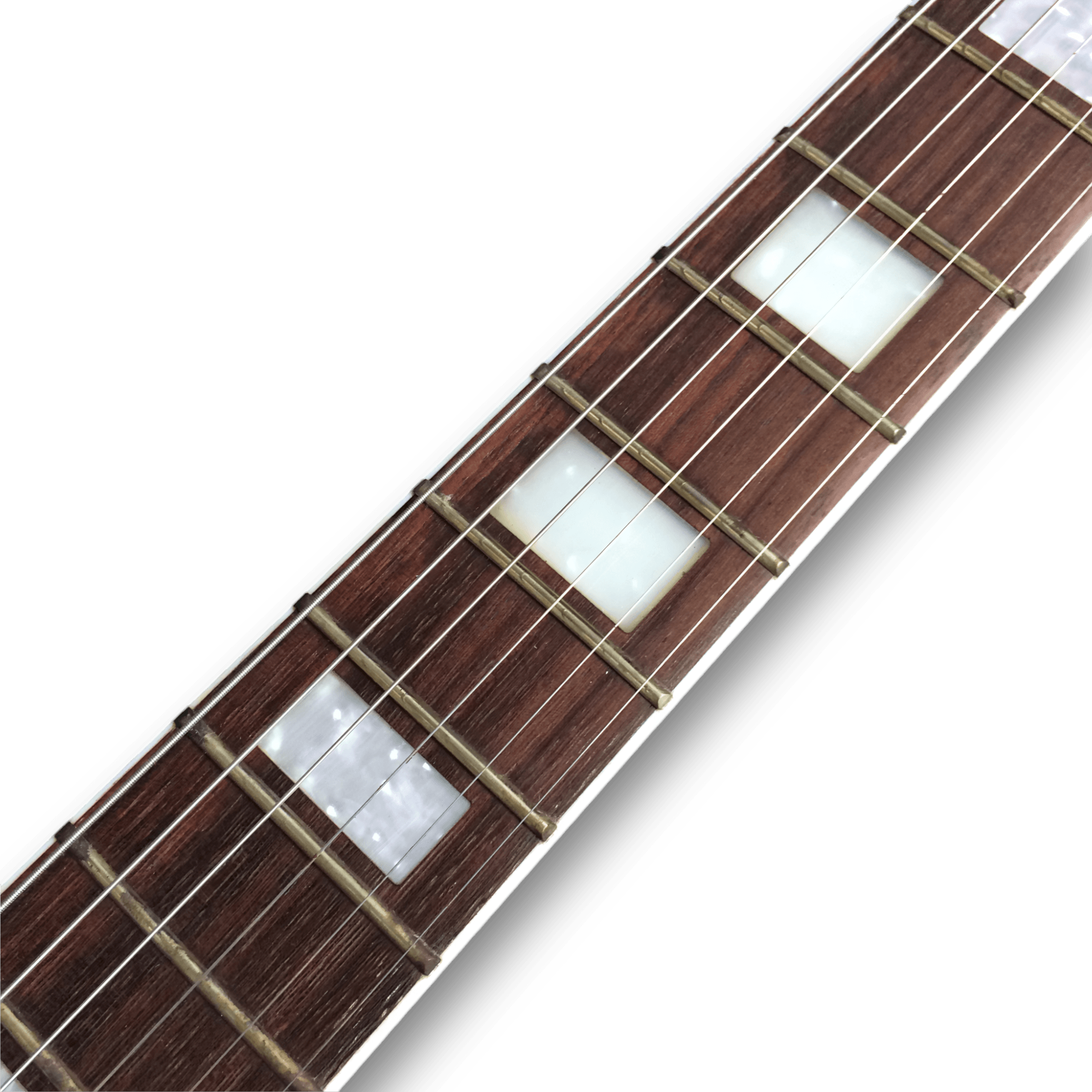 Custom Made White LP Style 6 Strings Electric Guitar - Image 3