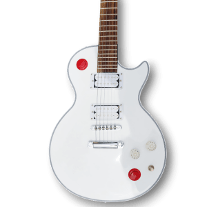 Custom Made Buckethead Alpine White Killerswitch LP Style 6 Strings Electric Guitar