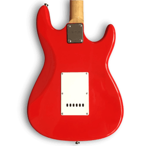 Custom Made Red Strat Style Left Handed 6 Strings Electric Guitar - Image 7
