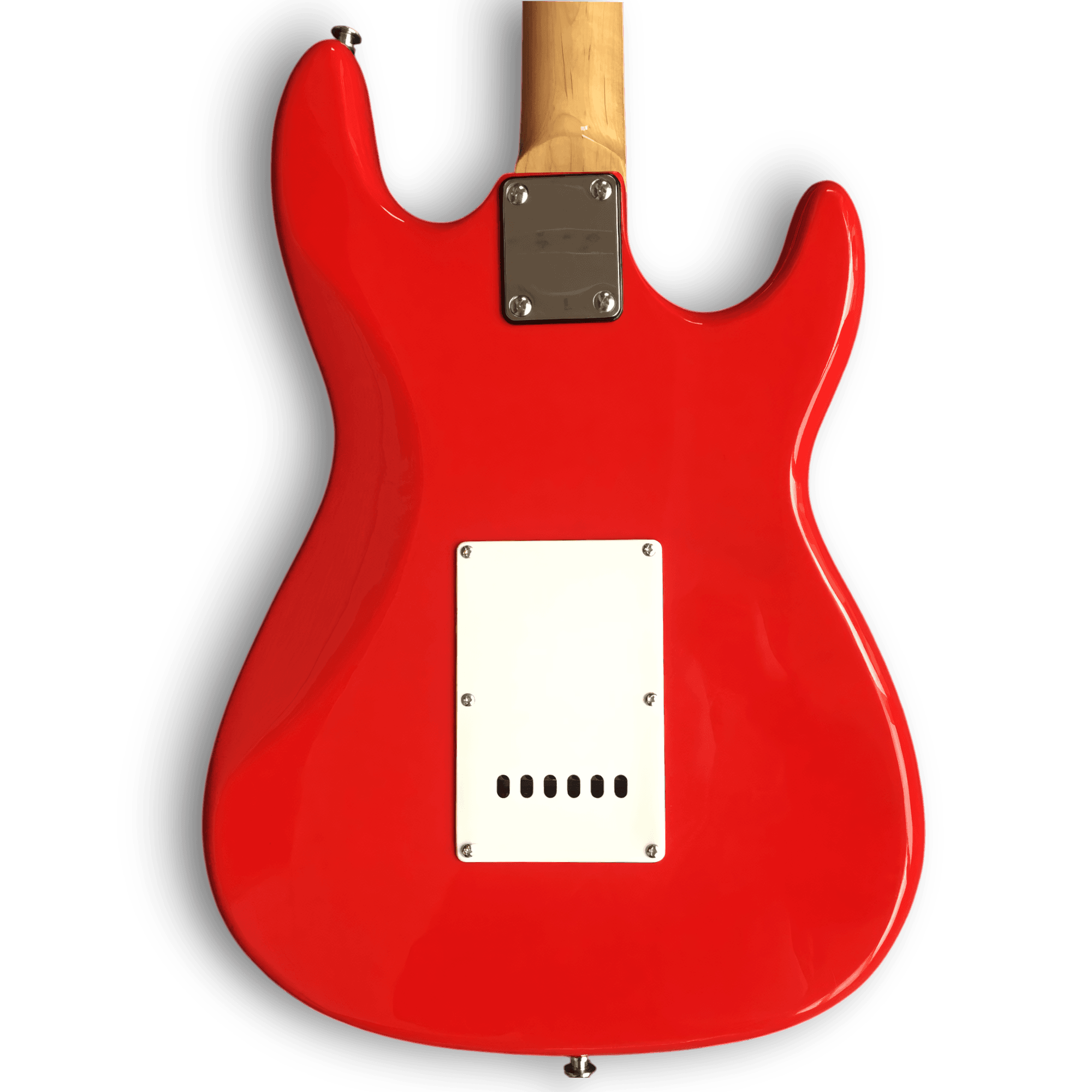 Custom Made Red Strat Style Left Handed 6 Strings Electric Guitar - Image 7