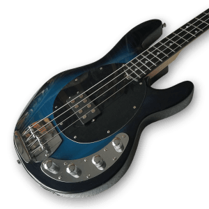 Custom Made Pacific Blue Burst Style 6 Strings Electric Guitar - Image 3