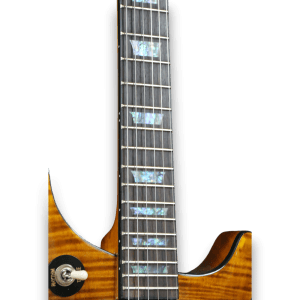 Custom Made Tak Matsumoto DC Style Flame Maple Top 6 Strings Electric Guitar - Image 5