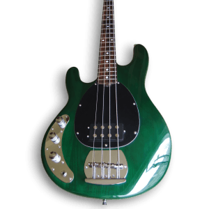 Custom Made Translucet Green Style 4 Strings Electric Bass - Image 3