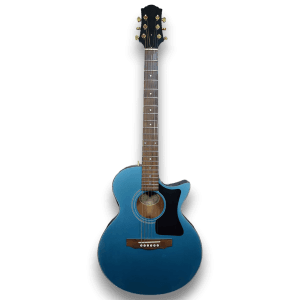 Custom Made Songbird Pelham Blue BG Barry Gibb Style Acoustic Guitar