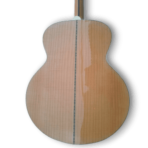 Custom Made Antique Natural Finish Left Handed J200 Style Acoustic Guitar - Image 7