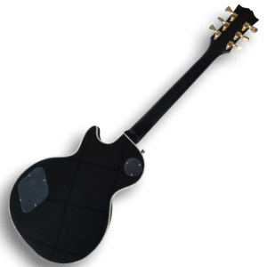 Custom Made P90 Black Beauty LP Style 6 Strings Electric Guitar - Image 6