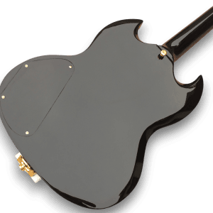 Custom Made Black Beauty SG Style Tremolo 6 Strings Electric Guitar - Image 4