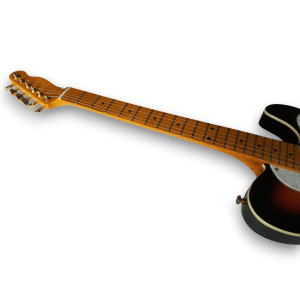 Custom Made Sunburst Quilted Maple Top Tuff Dog Tele Merle Haggard Style Electric Guitar - Image 6