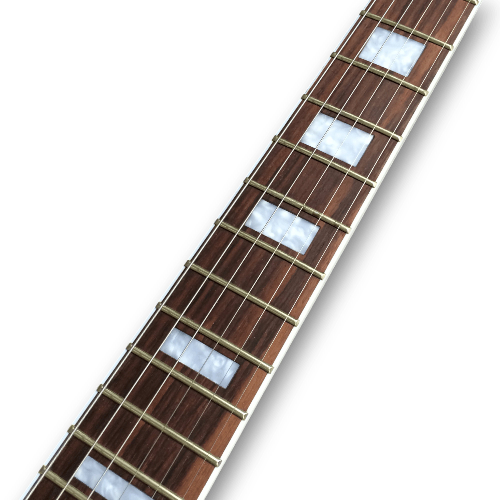 Custom Made Antique Ivory SG Style 6 Strings Electric Guitar - Image 3